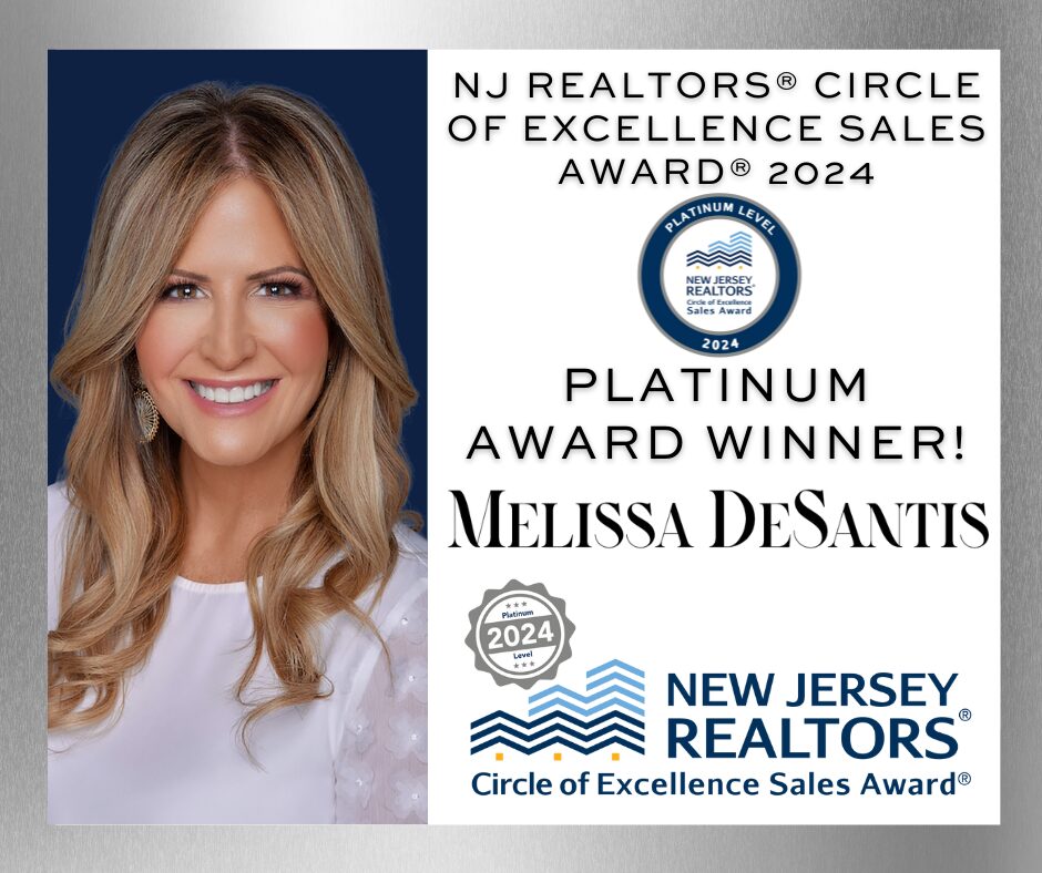 NJ Realtors Circle of Excellence Award