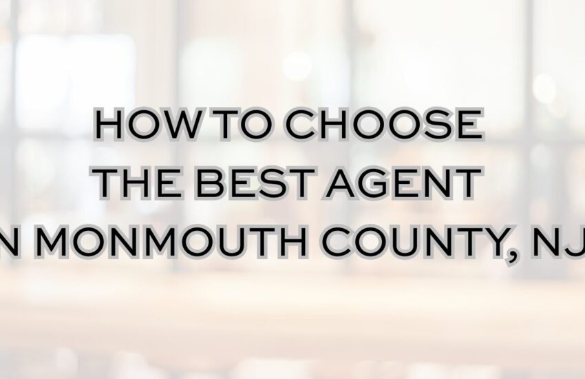 Best Realtor in Monmouth County NJ helping sellers