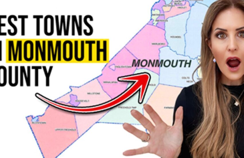 Family friendly suburban neighborhood in Monmouth County New Jersey