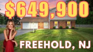 Colonial home in Monmouth Heights Freehold Township NJ