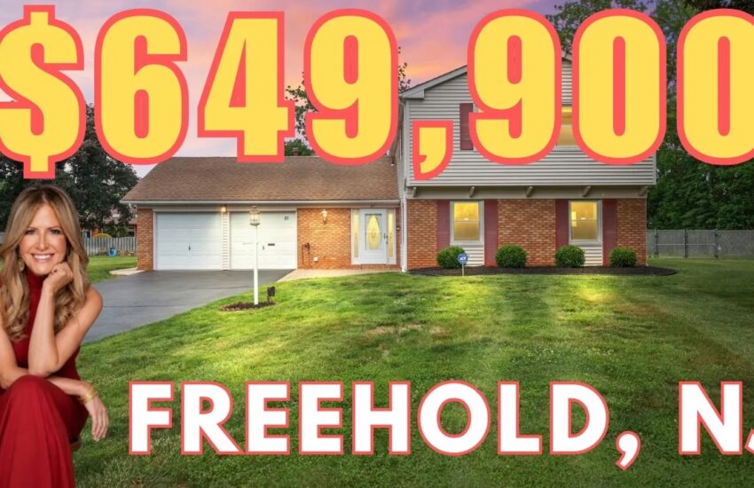 Colonial home in Monmouth Heights Freehold Township NJ