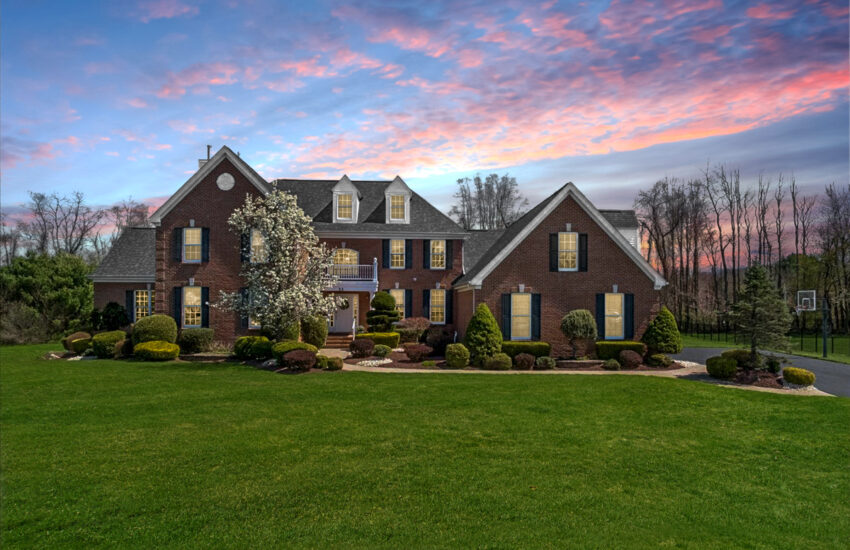 Luxury brick front colonial home in Freehold Pointe Freehold New Jersey